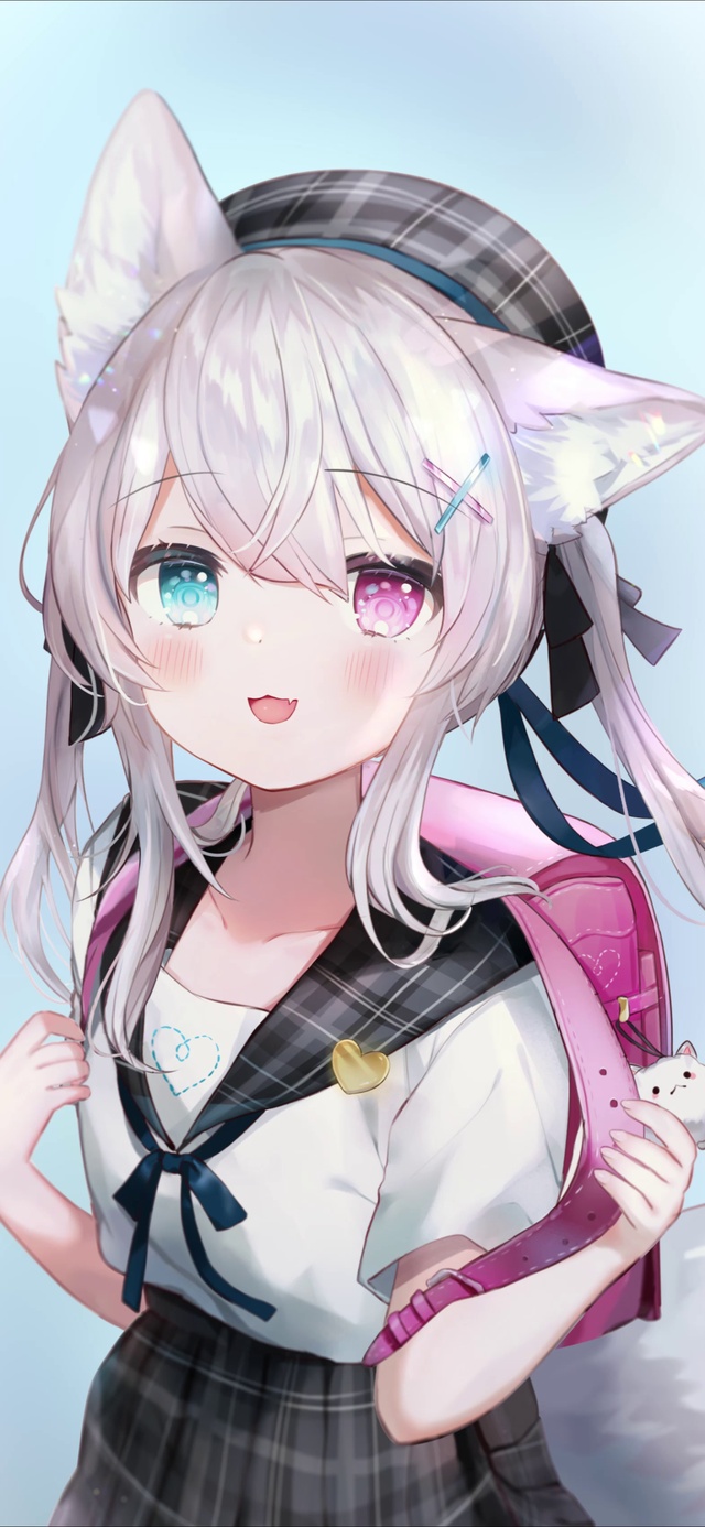 阁下，你要的喵喵到啦，请签收嗷
原图画师：rucaco(るかこ)
图片ID（pixiv）：90084095
动态效果制作：Ae小兔几