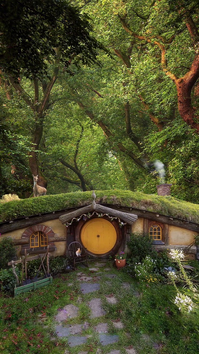 森林小屋