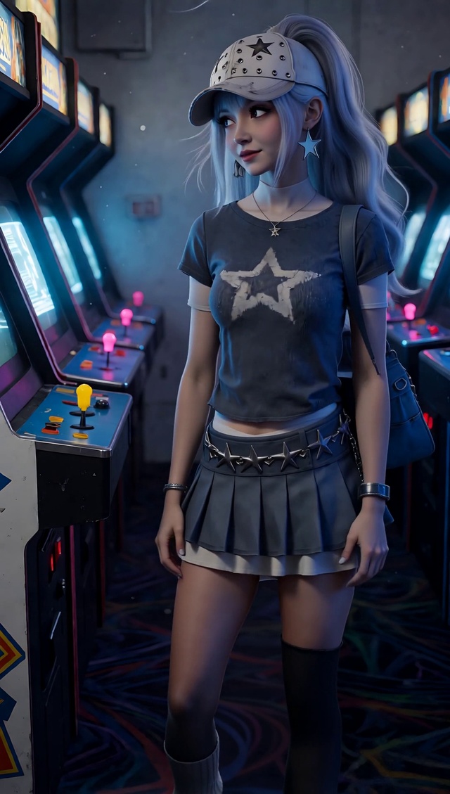 千禧甜酷少女
