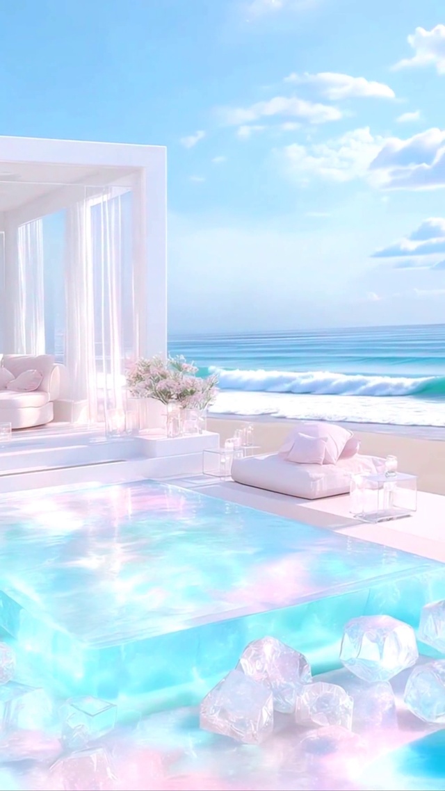 浪漫海边