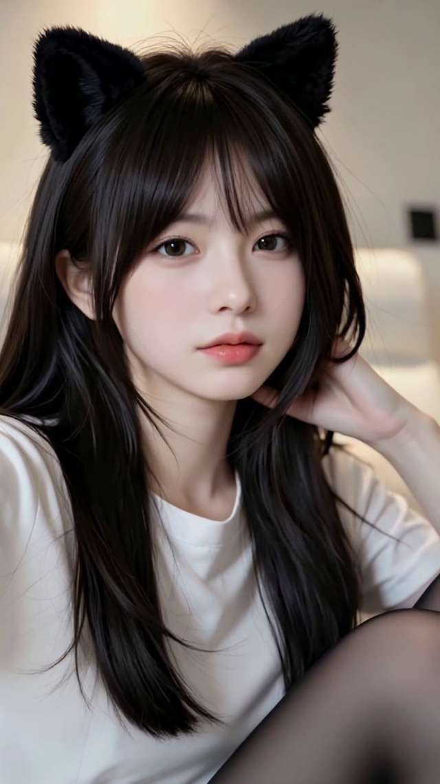 清纯猫耳少女