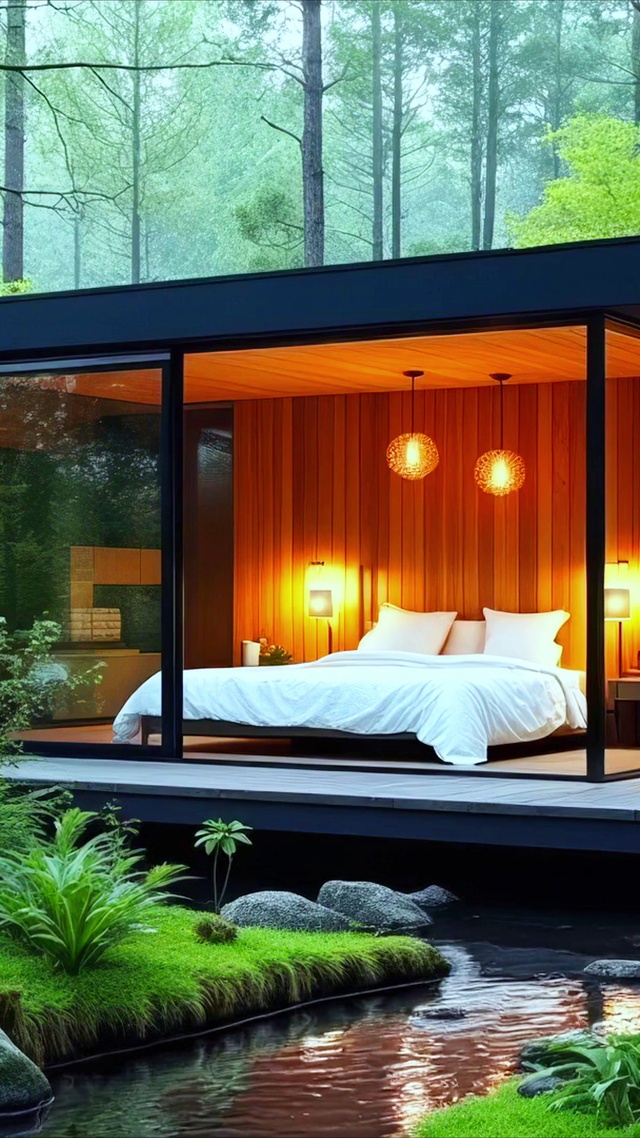 治愈森林小屋4K