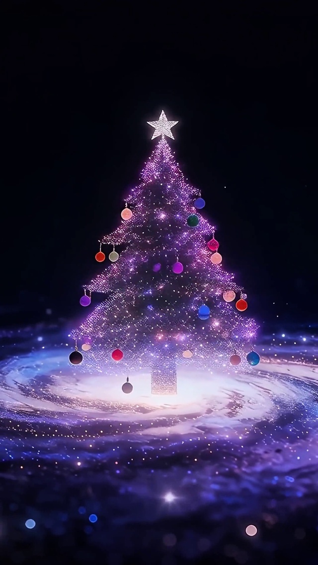 梦幻星河圣诞树