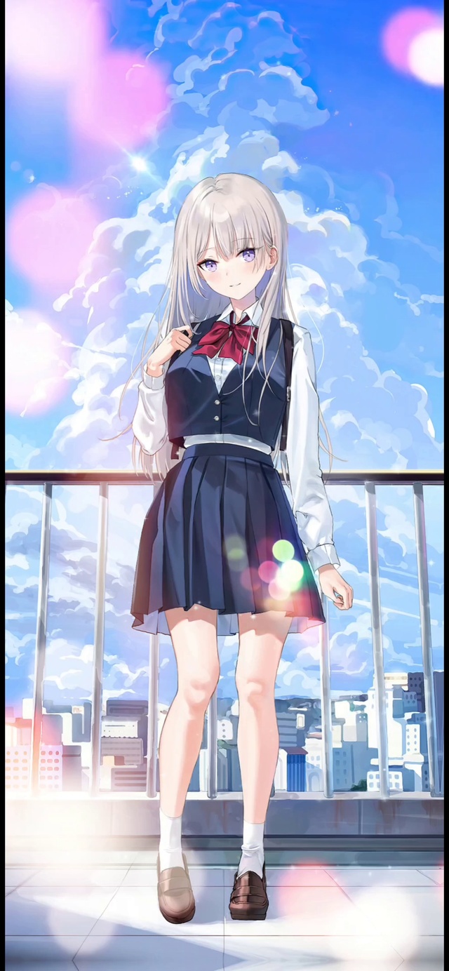 阳光下的jk美少女