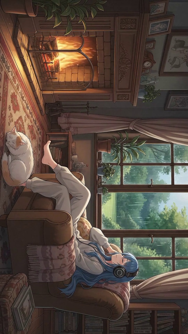 听歌的少女