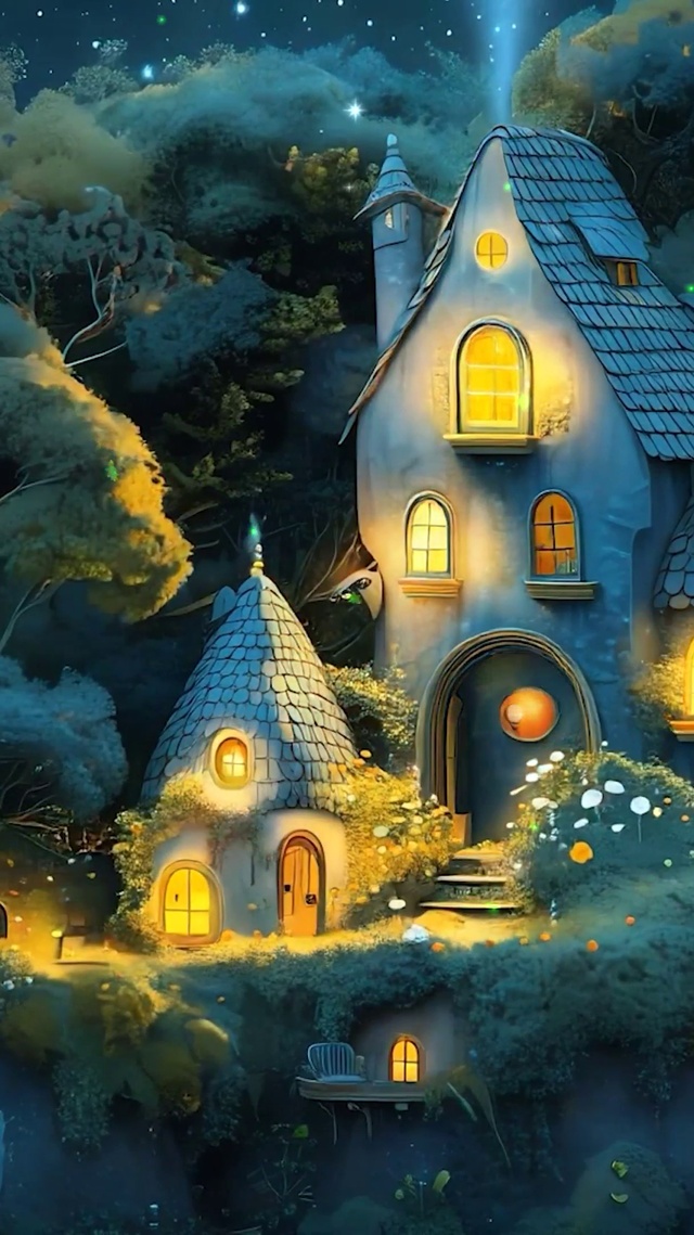 护眼绿景