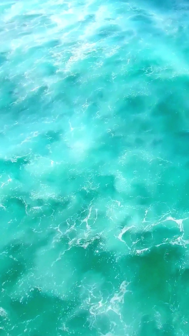 4K蔚蓝大海