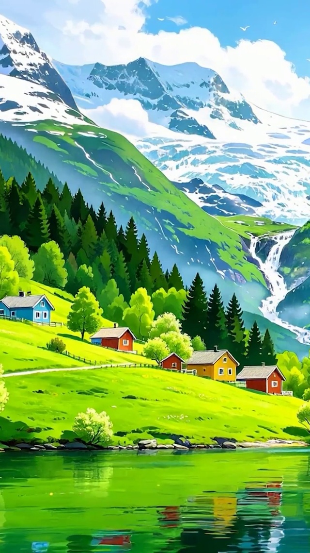 山川绿景