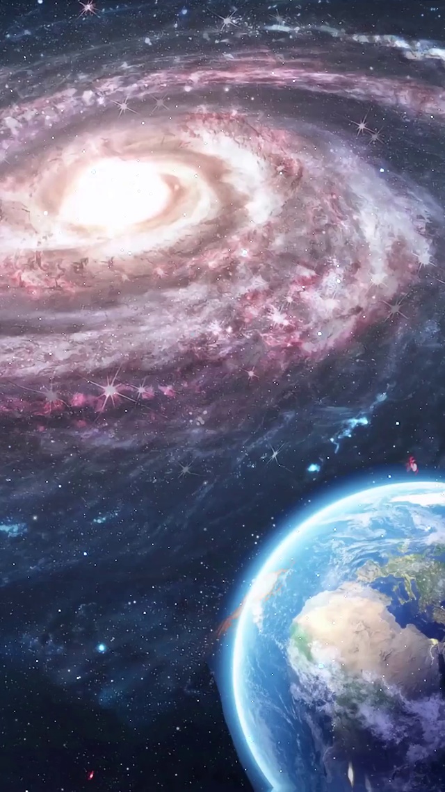 4k宇宙地球星云