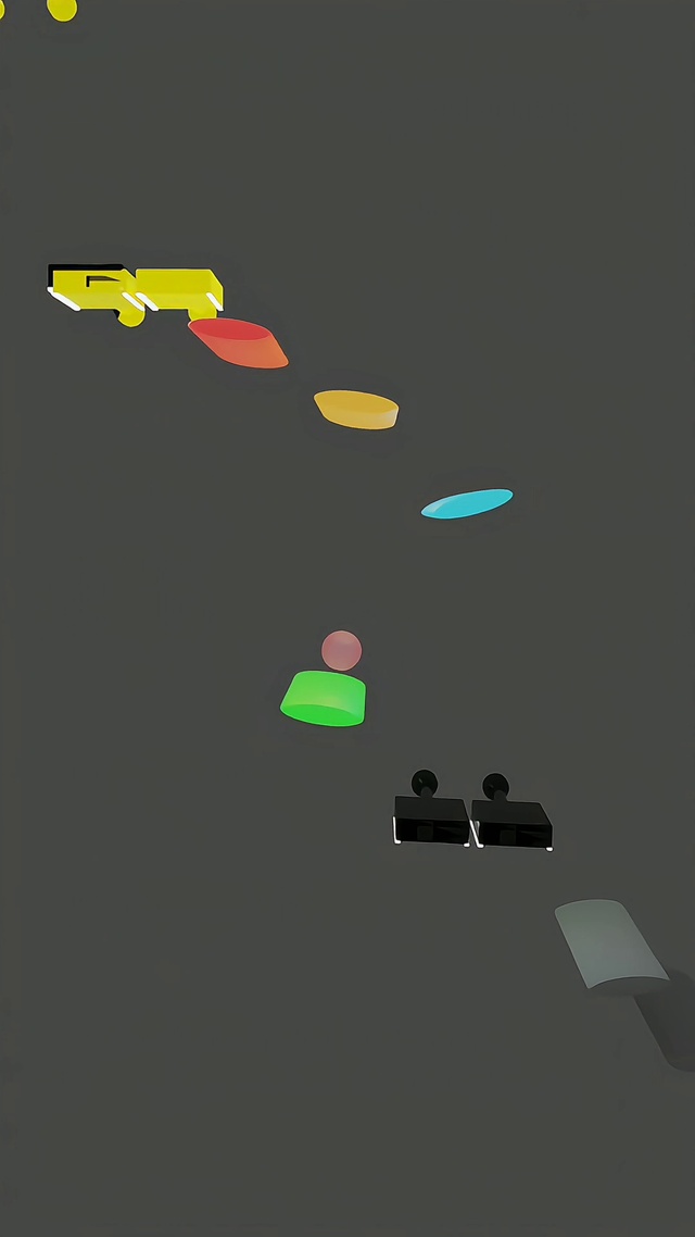 3D治愈音乐小球4k壁纸