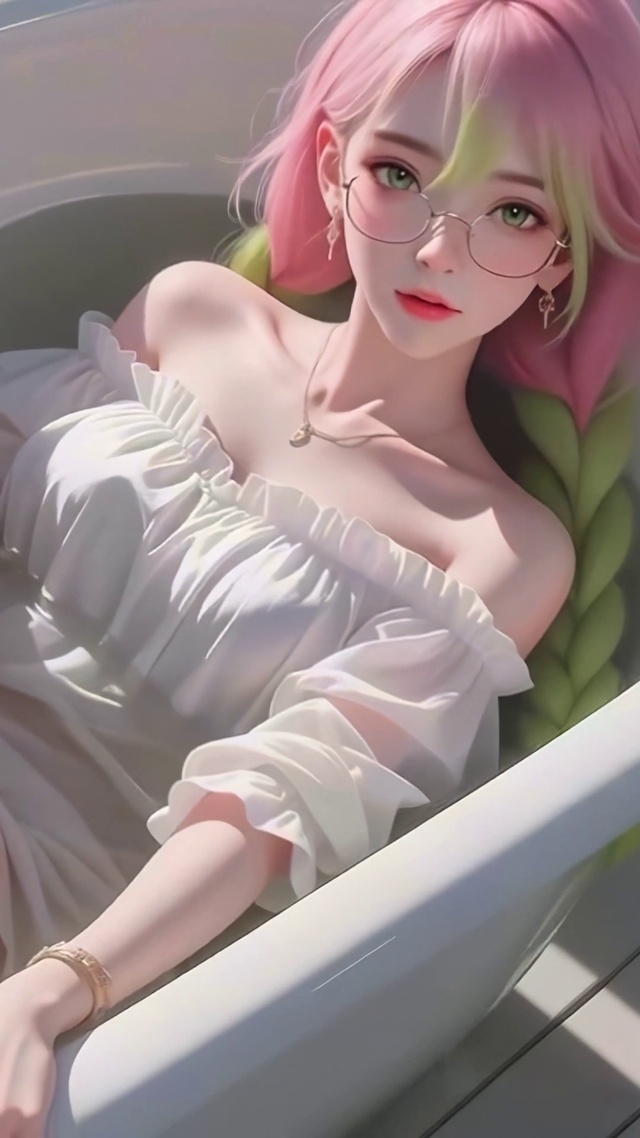 二次元清新女孩高清4k