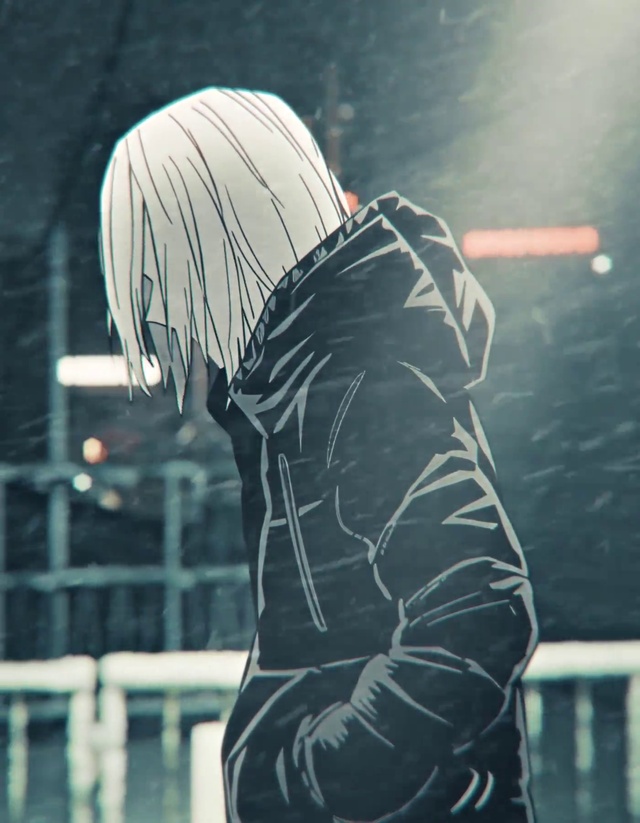 走路的孤独男孩