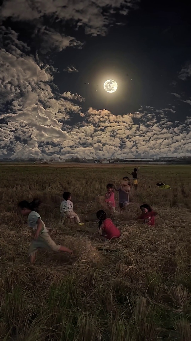 小时候的夜晚
