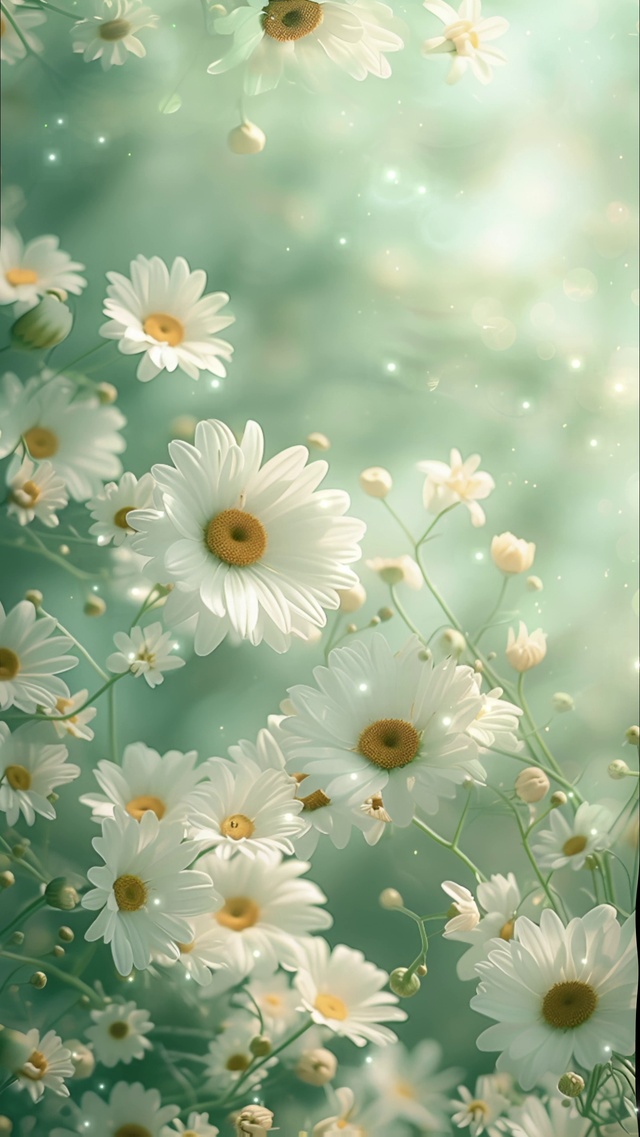 清新护眼小雏菊