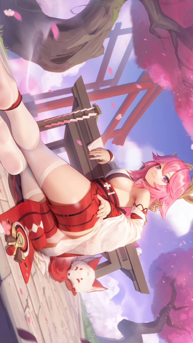 古风樱花八重神子4k