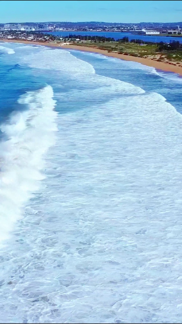 唯美海岸海浪4K