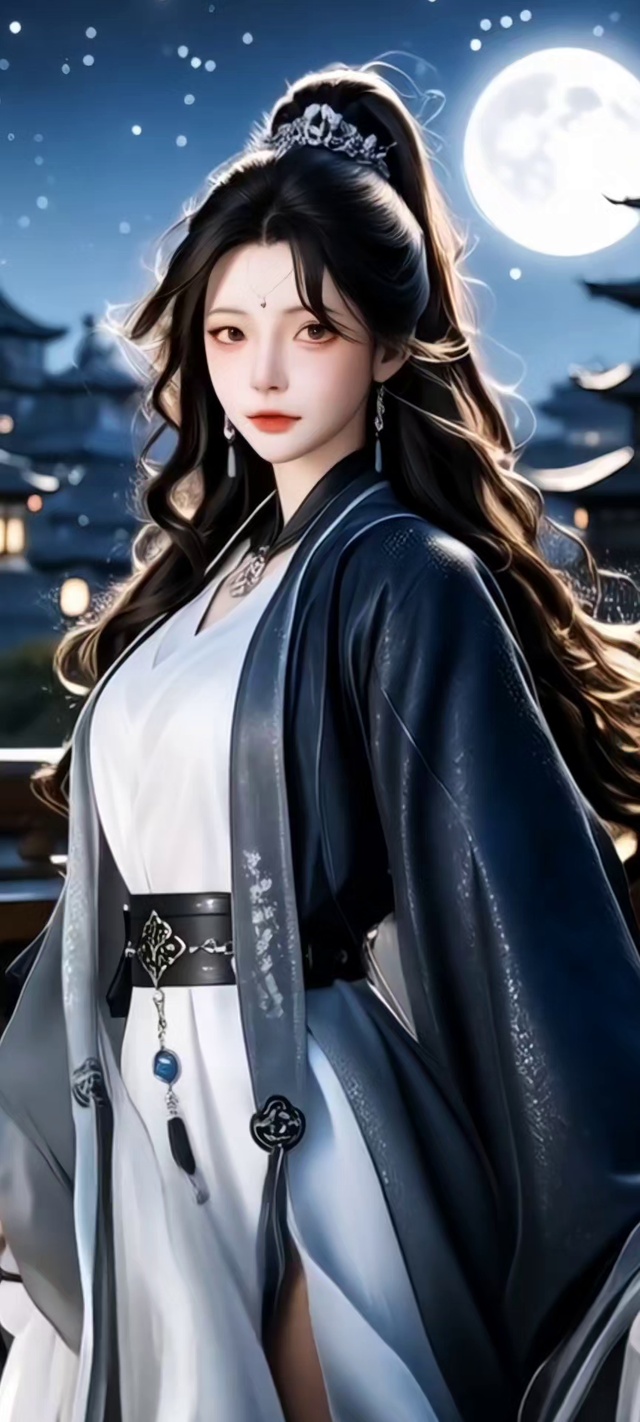 4K武侠古风汉服美女