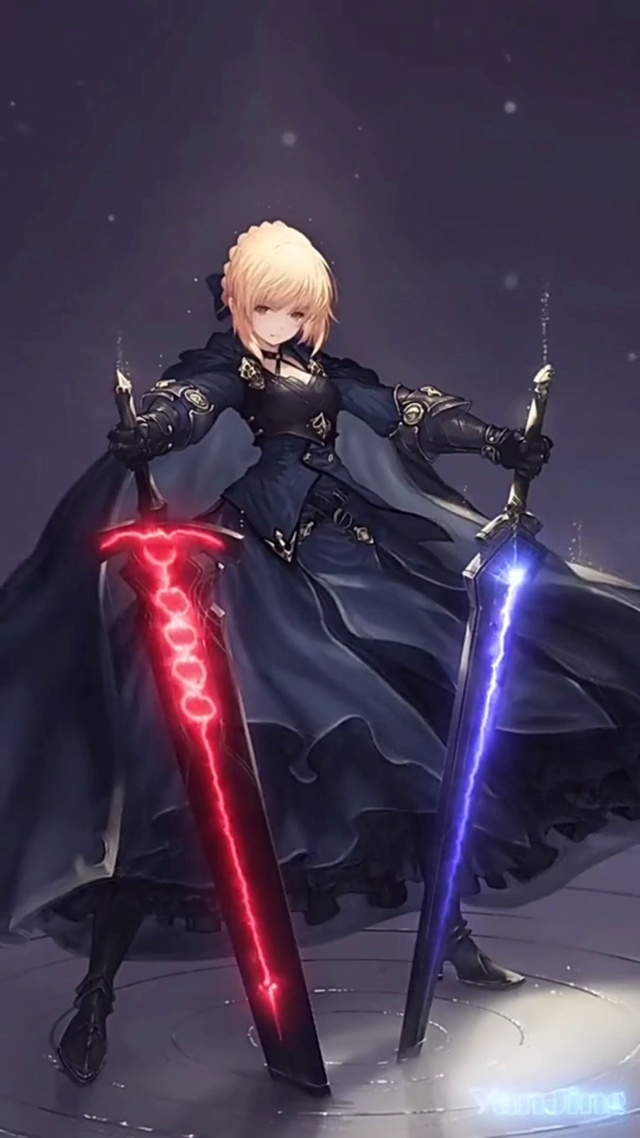 fate命运之夜黑化saber