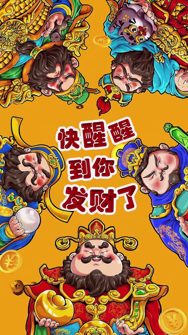 五福财神叫你发财