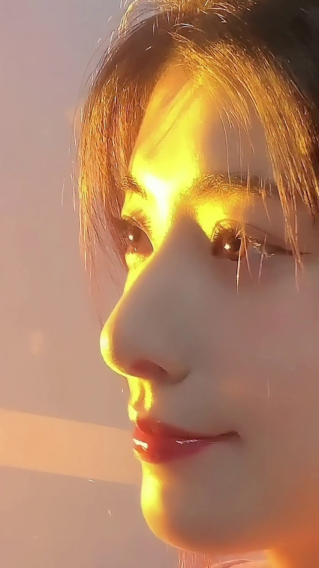 女神侧脸唯美4k