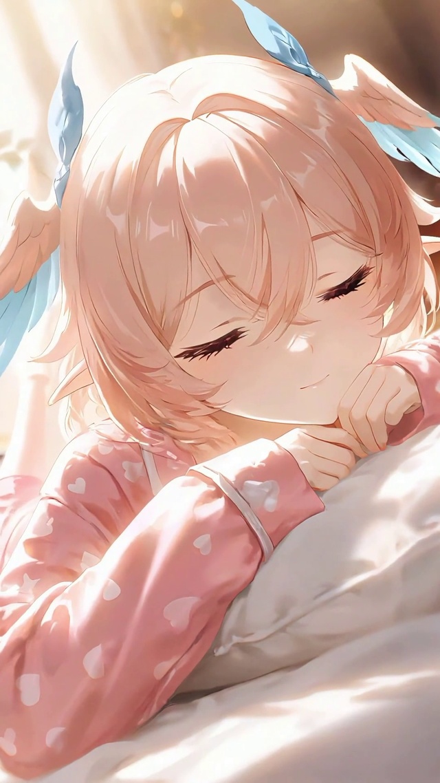 莉奈亚丨粉色睡衣丨
