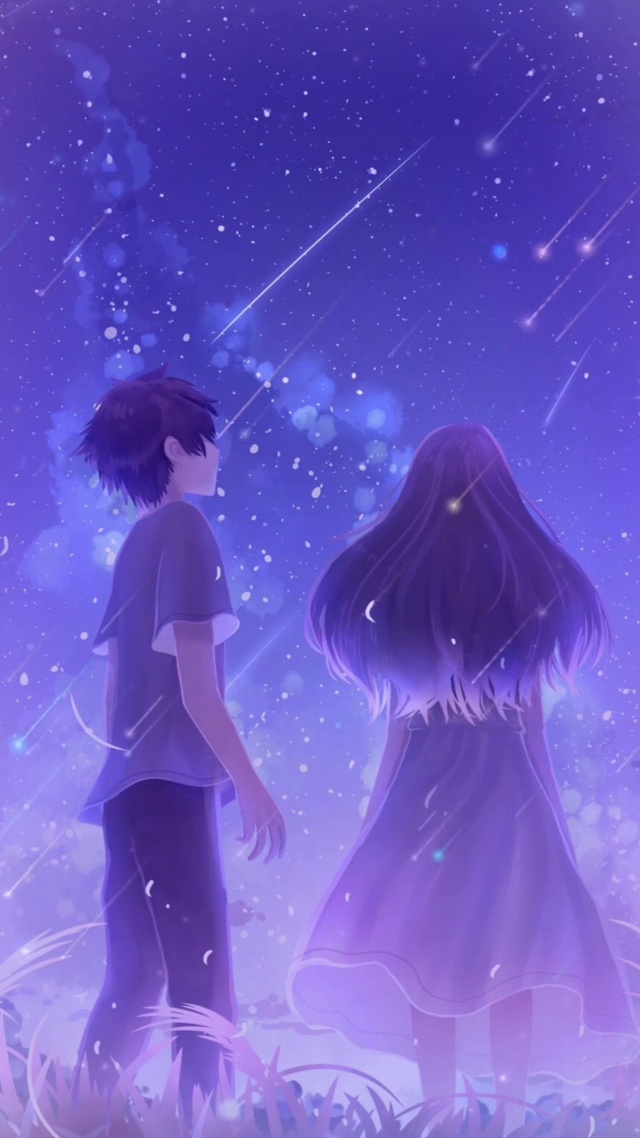 超清壁纸—与你赴约流星雨