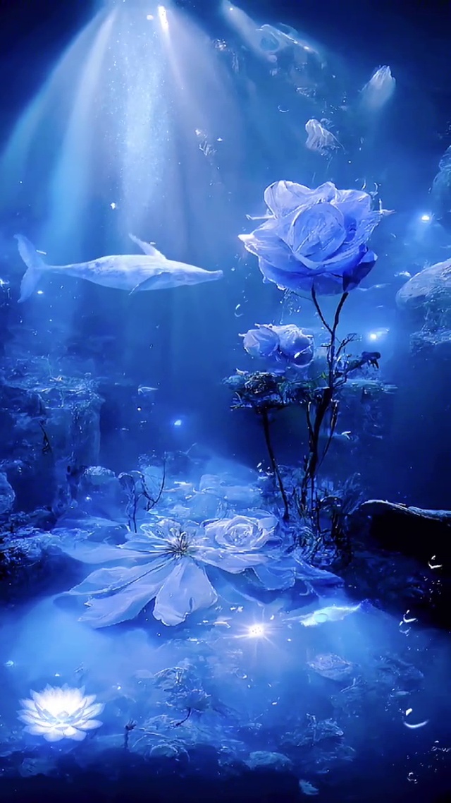 治愈蓝色的海底