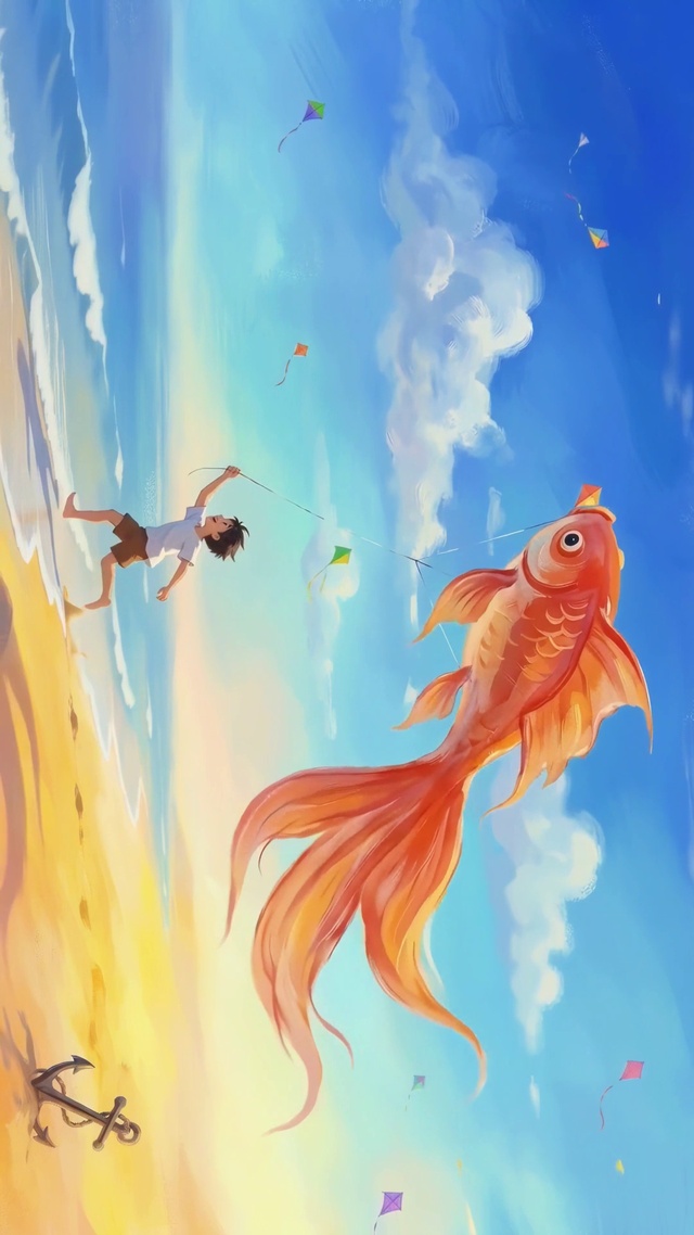 金鱼风筝