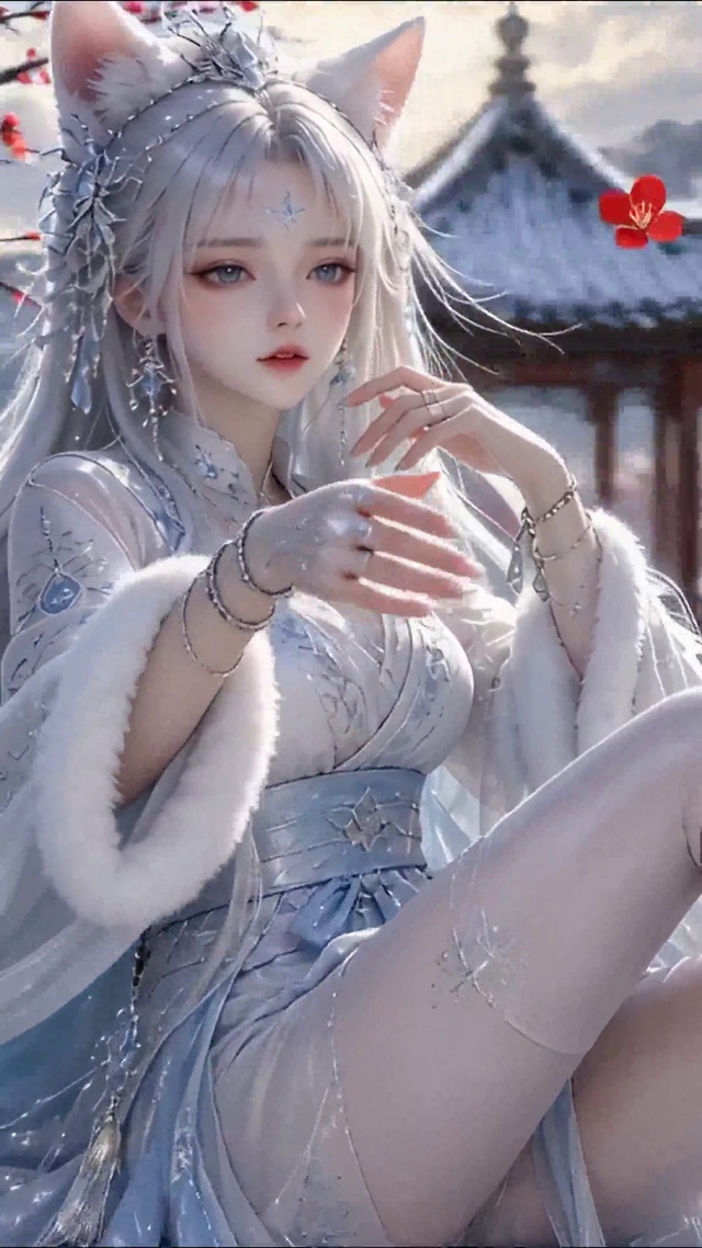 雪境狐姬(动态版)