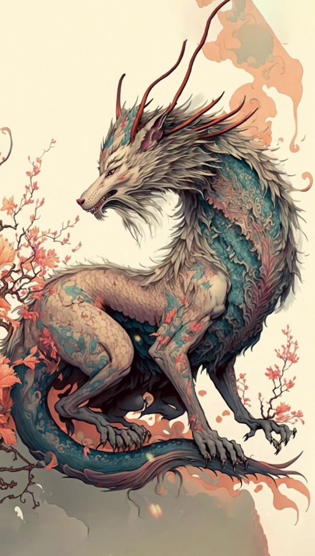 山海经神兽异兽图