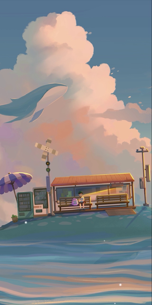 孤岛的鲸-画师：益生菌