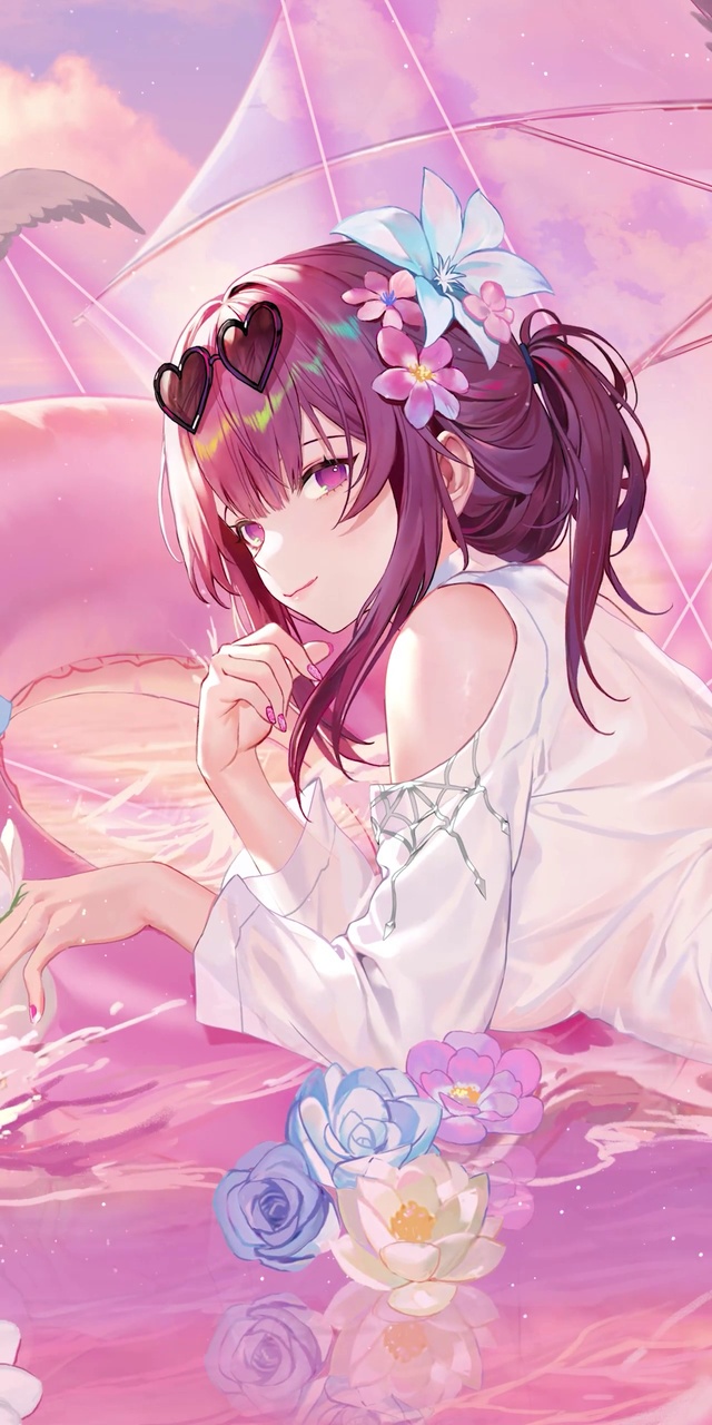 粉色海洋卡芙卡 4K