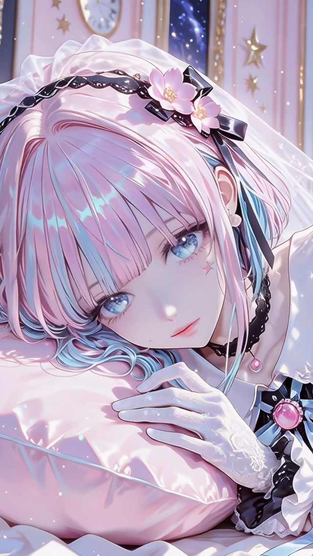 二次元晚安少女壁纸