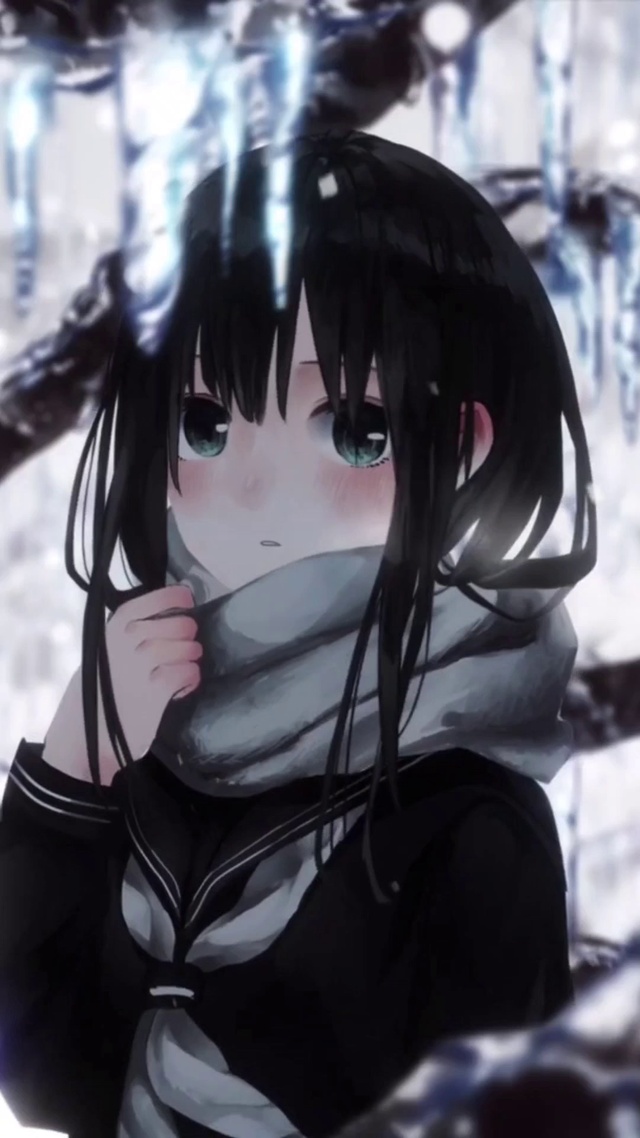冬天里的少女