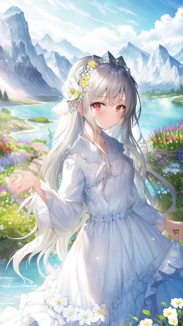 白衣少女