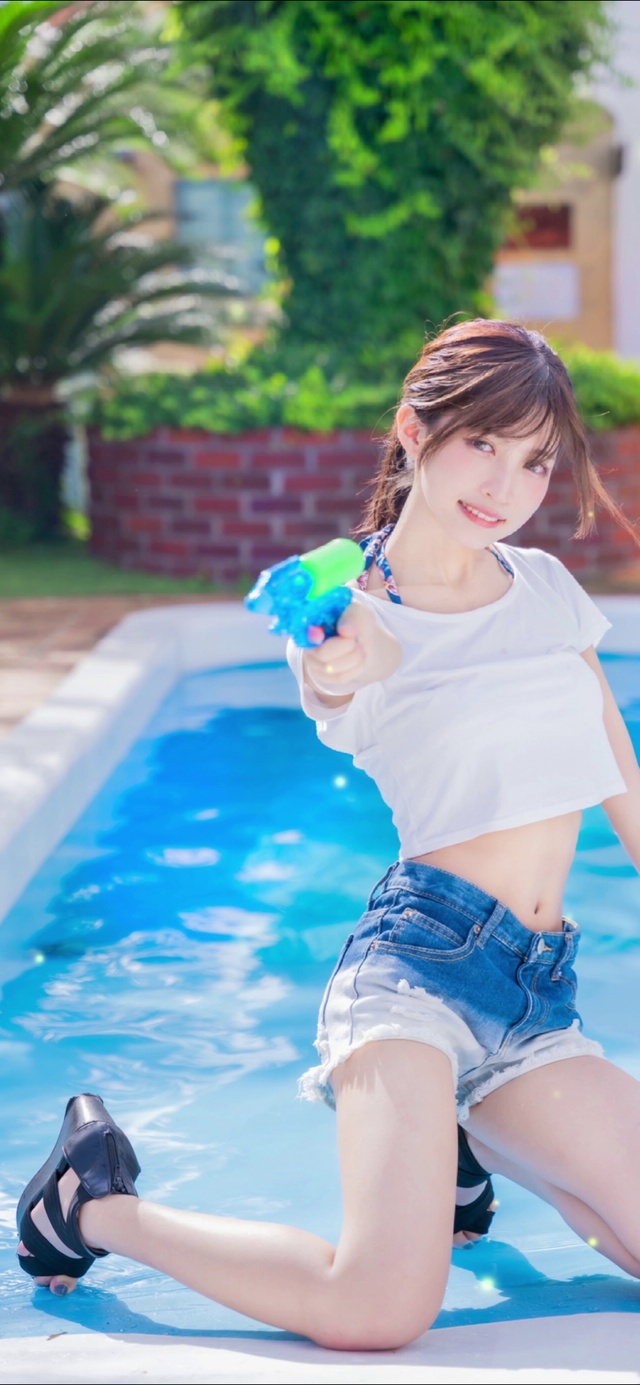 夏日美女