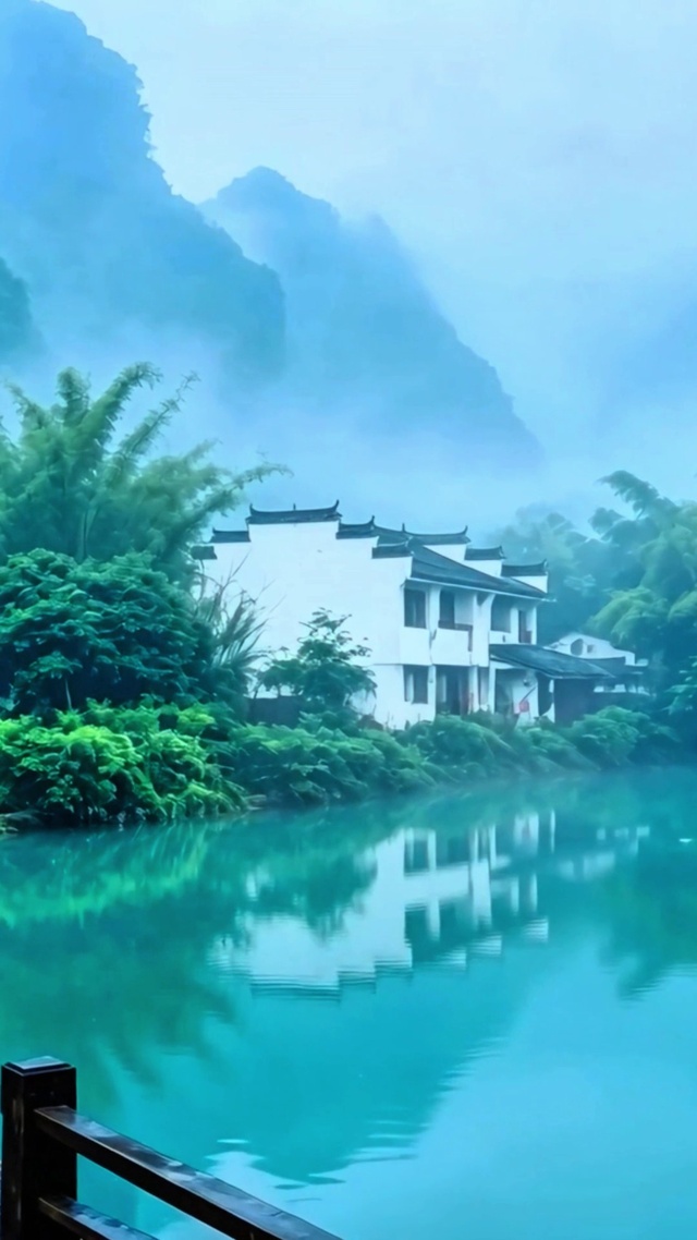 江南烟雨水乡4K