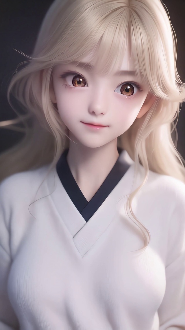 长发清纯美少女