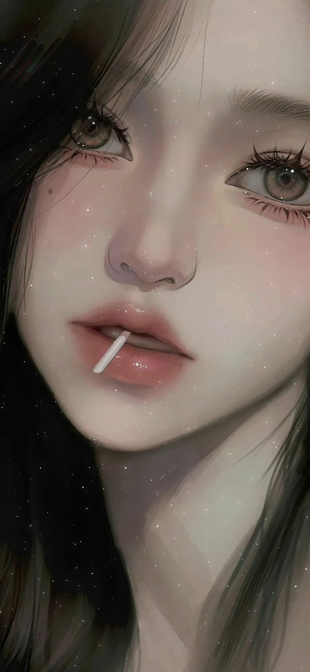 4k超清唯美星空女孩