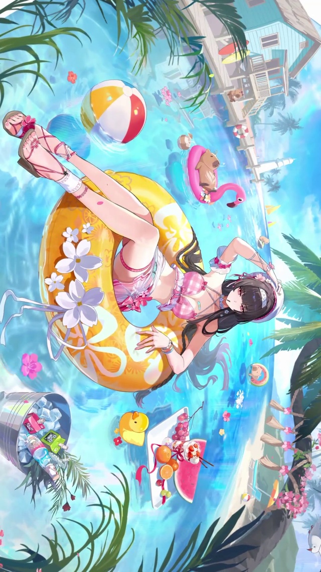 鸣潮夏日泳装千咲
