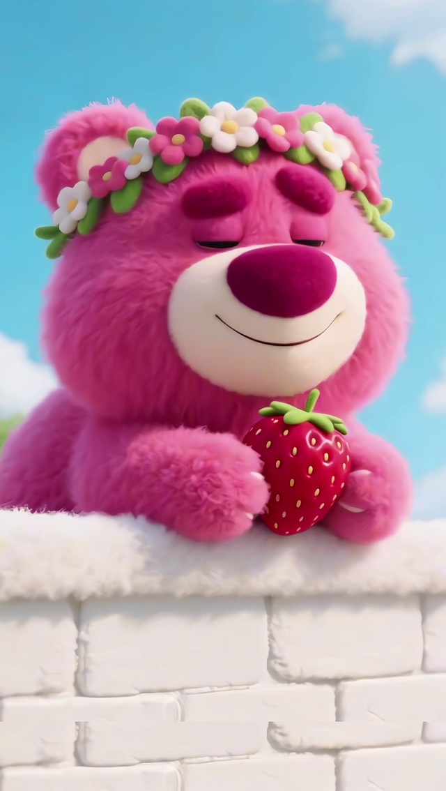 草莓熊真可爱