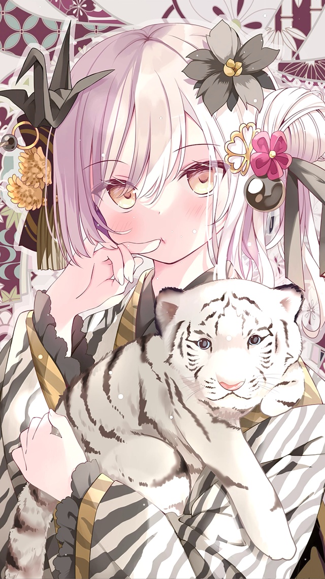 萌系白虎妹