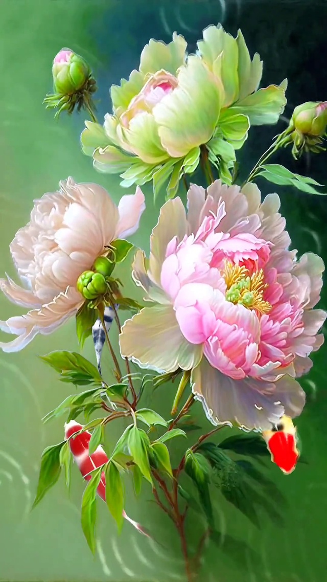 花开富贵 年年有余