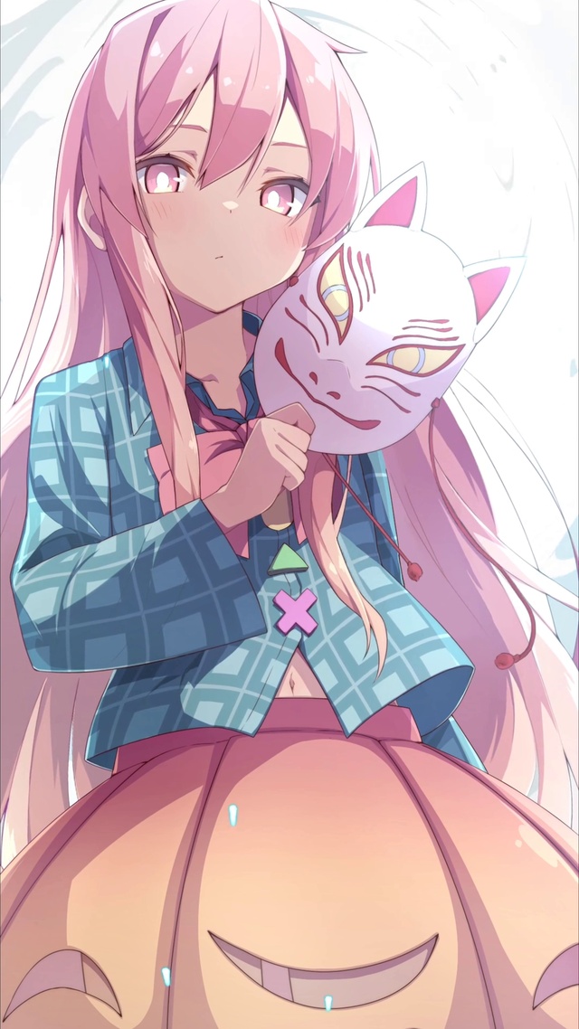 万圣节南瓜少女