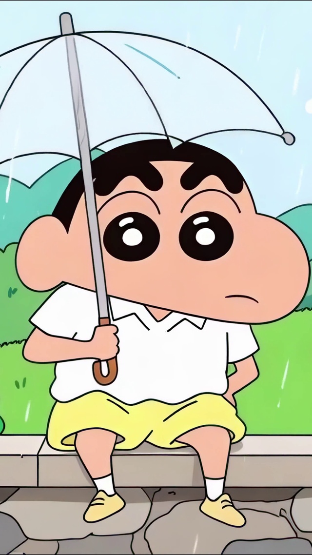 可爱兔子和呆萌小新
