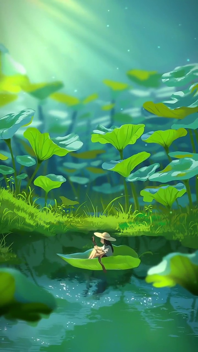 接天莲叶无穷碧