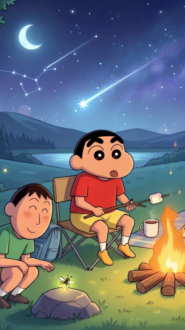 春日部伙伴夏夜露营