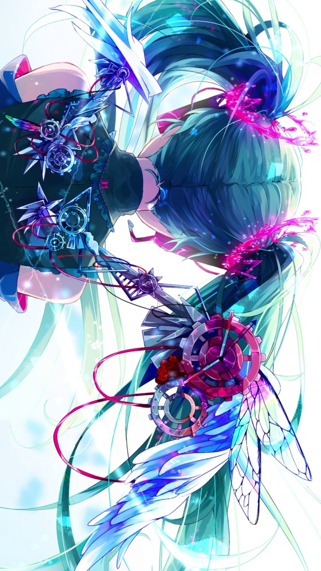 初音未来 唯美背影