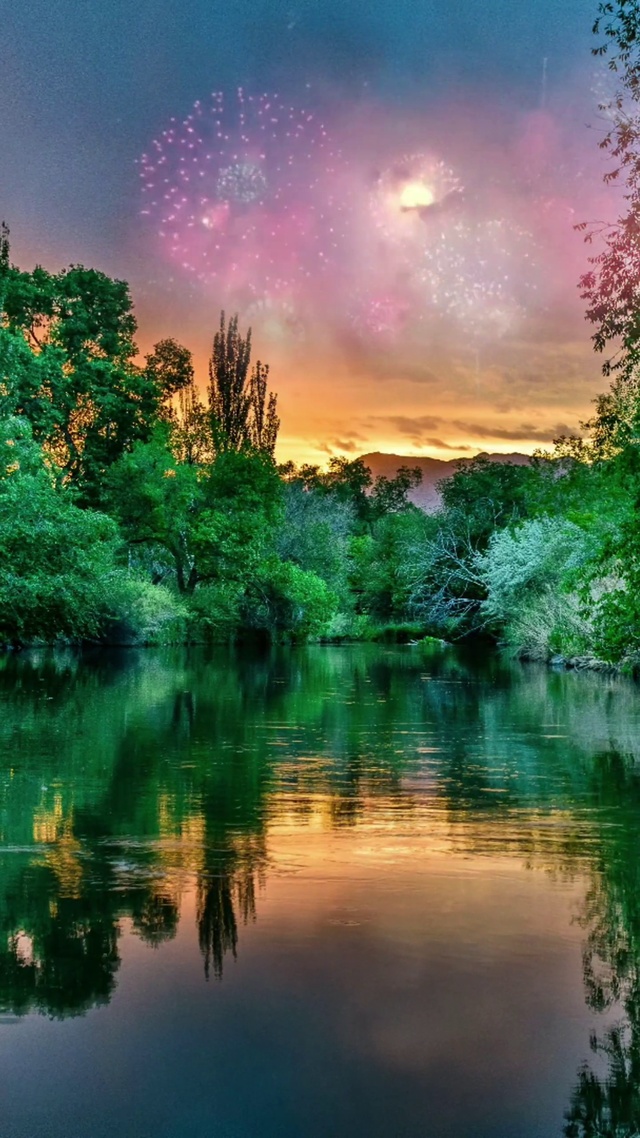 一湖春水夜来生