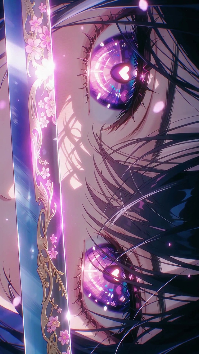 持剑星瞳少女